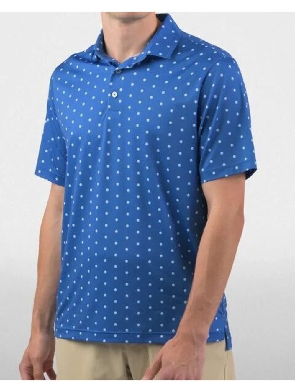 Good Good Golf Fighting for Par Be the Ball Men’s Large Performance Polo